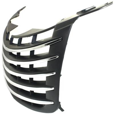 Rareelectrical - New Primed Grille Assembly Compatible With Chrysler Pt Cruiser Gt 4 Cyl 2.4L Pt Cruiser Street - Image 2