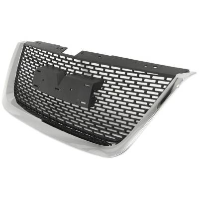 Rareelectrical - New Grille Assembly Compatible With Gmc Acadia Sl 6 Cyl 3.6L Acadia Denali 6 Cyl 3.6L Acadia Slt 6 - Image 3