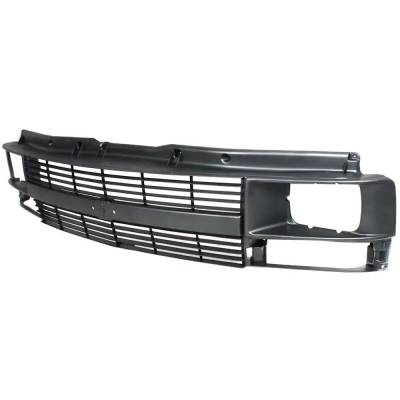 Rareelectrical - New Painted Gray Grille Assembly Compatible With Chevrolet Astro Cl 6 Cyl 4.3L Astro Lt 6 Cyl 4.3L - Image 2