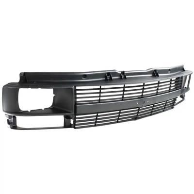 Rareelectrical - New Painted Gray Grille Assembly Compatible With Chevrolet Astro Base 6 Cyl 4.3L Astro Cl 6 Cyl 4.3L - Image 3