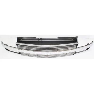 Rareelectrical - New Painted Silver Grille Assembly Compatible With Chevrolet Astro Lt 6 Cyl 4.3L Astro Ls 6 Cyl 4.3L - Image 6
