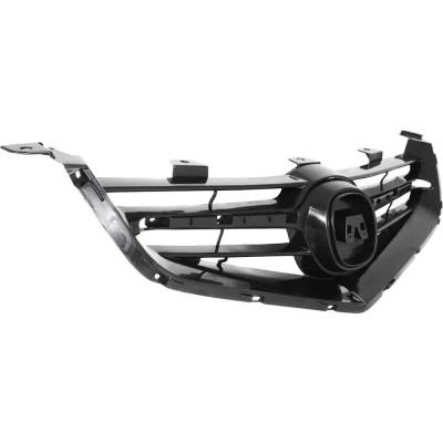 Rareelectrical - Painted Black Grille Assembly Compatible With Acura Tsx Base 4 Cyl 2.4L 2004-2005 Ac1200110 - Image 3