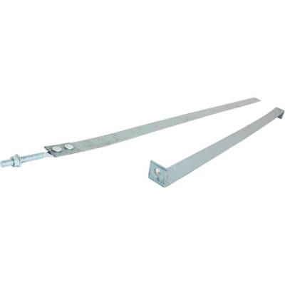Rareelectrical - New Steel Fuel Tank Strap Compatible With Chevrolet Gmc Isuzu Hombre Xs 6 Cyl 4.3L Sonoma Sls 6 Cyl - Image 4