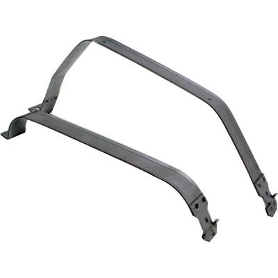 Rareelectrical - New Steel Fuel Tank Strap Compatible With Chevrolet Gmc Oldsmobile Jimmy Envoy 6 Cyl 4.3L Blazer Ls - Image 2