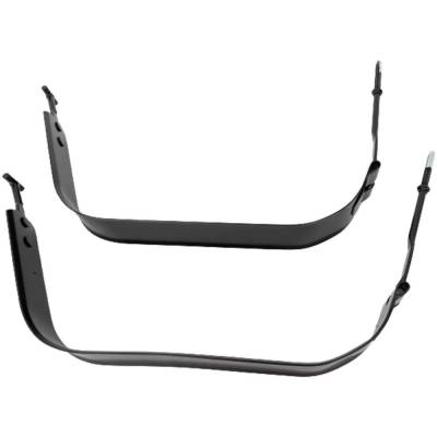 Rareelectrical - New 27.75 In. Fuel Tank Strap Compatible With Ford E-250 Base 8 Cyl 5.4L E-150 Xl 8 Cyl 4.6L E-150 - Image 6