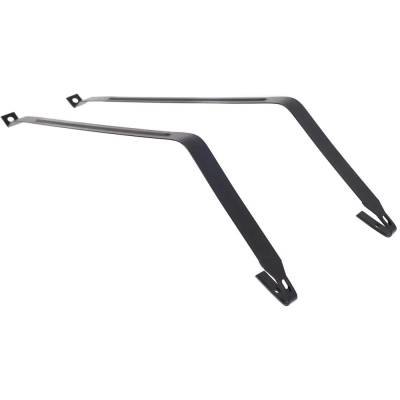 Rareelectrical - New Steel Fuel Tank Strap Compatible With Chevrolet Chevy Ii Base 8 Cyl 4.6L Chevy Ii Base 4 Cyl - Image 2