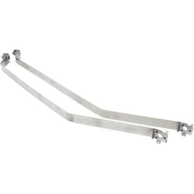 Rareelectrical - New Steel Fuel Tank Strap Compatible With Acura Honda Civic Dx 4 Cyl 1.5L Integra Special Edition 4 - Image 2