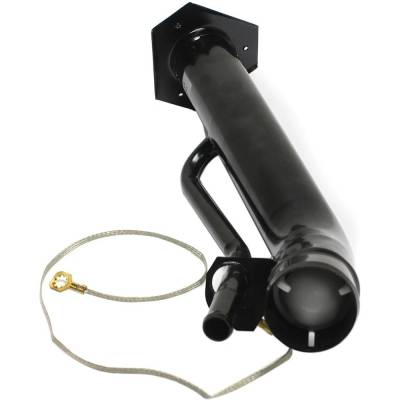Rareelectrical - New 2 In. Diameter Fuel Tank Filler Neck Compatible With Chevrolet Gmc Jimmy Sle 6 Cyl 4.3L Blazer - Image 3