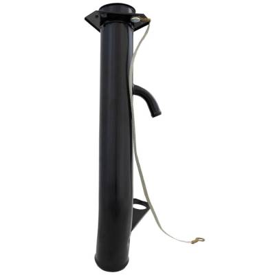 Rareelectrical - New Threaded Cup Fuel Tank Filler Neck Compatible With Chevrolet Gmc S10 Sport 4 Cyl 2.5L S10 Tahoe - Image 3