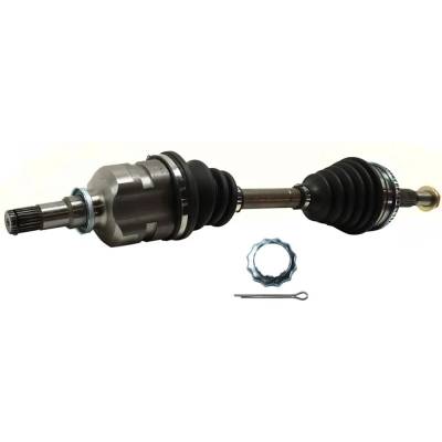 Rareelectrical - New Left Front Axle Assembly Compatible With Chevrolet Geo Toyota Prizm Lsi 4 Cyl 1.8L Corolla Dx 4 - Image 2