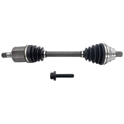 New Left Front Axle Assembly Compatible With Audi Volkswagen Golf Highline 5 Cyl 2.5L Golf Base 4