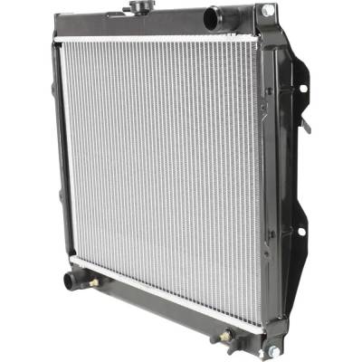 Rareelectrical - New Aluminum Radiator Compatible With Toyota 4Runner Dlx 4 Cyl 2.4L Pickup Dlx 4 Cyl 2.4L Pickup - Image 2