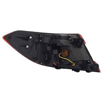 Rareelectrical - New Right Outer Tail Lights Compatible With Honda Accord Hybrid Touring Sedan 4-Door 2.0L 2018 2019 - Image 2