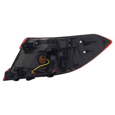 Rareelectrical - New Left Outer Tail Lights Compatible With Honda Accord Hybrid Sedan 4-Door 2.0L 2018 2019 2020 By - Image 2