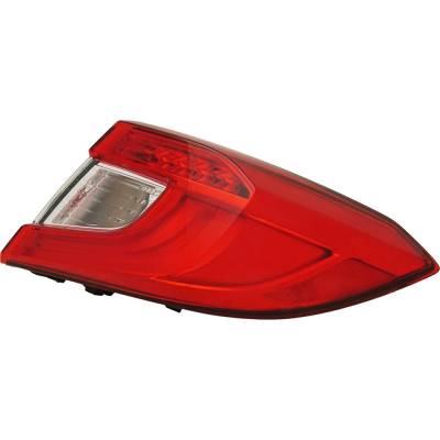 Rareelectrical - New Right Outer Tail Lights Compatible With Honda Accord Ex Ex-L Lx Sedan 4-Door 1.5L 2.0L 2018 2019 - Image 1