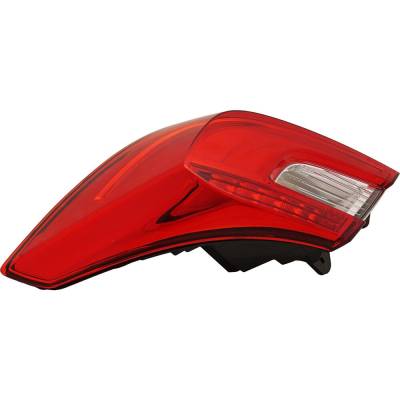 Rareelectrical - New Right Outer Tail Lights Compatible With Honda Accord Touring Sedan 4-Door 1.5L 2.0L 2018 2019 - Image 5