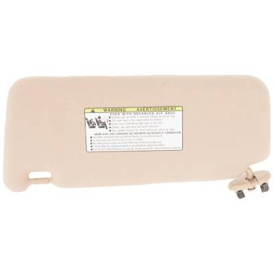 Rareelectrical - New Right Front Sun Visor Compatible With Toyota Camry Le 4 Cyl 2.4L Camry Xle 4 Cyl 2.4L Camry Le 4 - Image 4