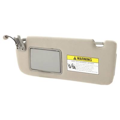 Rareelectrical - New Left Sun Visor Compatible With Hyundai Sonata Se 6 Cyl 3.3L Sonata Ve 6 Cyl 2.7L Sonata Lx 6 Cyl - Image 2