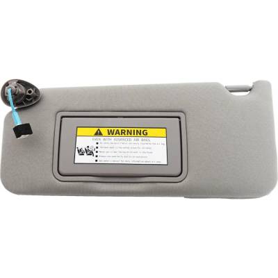 Rareelectrical - New Left Sun Visor Compatible With Honda Accord Hfp 6 Cyl 3.5L Accord Ex 6 Cyl 3.5L Accord Lx-S 4 - Image 4