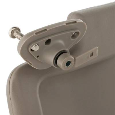 Rareelectrical - New Left Sun Visor Compatible With Honda Civic Dx-G 4 Cyl 1.8L Civic Ex 4 Cyl 1.8L Civic Ex-L 4 Cyl - Image 4