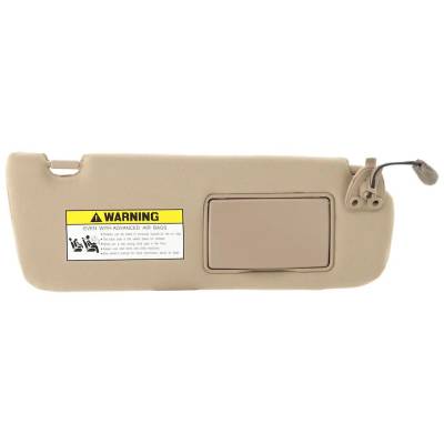 New Right Front Sun Visor Compatible With Hyundai Sonata Lx 6 Cyl 2.7L Sonata Limited 4 Cyl 2.4L