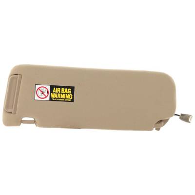 Rareelectrical - New Right Front Sun Visor Compatible With Hyundai Sonata Lx 6 Cyl 2.7L Sonata Limited 4 Cyl 2.4L - Image 3