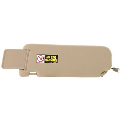 Rareelectrical - New Right Front Sun Visor Compatible With Hyundai Sonata Gls 6 Cyl 3.3L Sonata Lx 6 Cyl 2.7L Sonata - Image 5