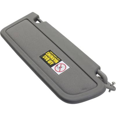 Rareelectrical - New Left Sun Visor Compatible With Honda Civic Mugen Si 4 Cyl 2.0L Civic Dx 4 Cyl 1.8L Civic Hybrid - Image 3