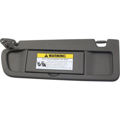 Rareelectrical - New Left Sun Visor Compatible With Honda Civic Mugen Si 4 Cyl 2.0L Civic Dx 4 Cyl 1.8L Civic Hybrid - Image 4