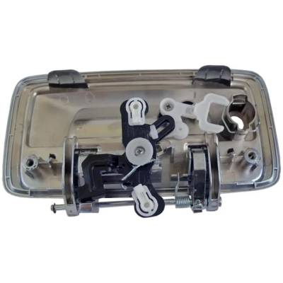 Rareelectrical - New Chrome Tailgate Handle Compatible With Chevrolet Gmc Sierra 2500 Hd Sle 8 Cyl 6.6L Silverado - Image 3