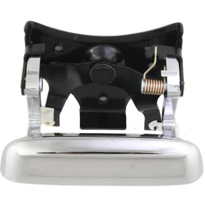 Rareelectrical - New Chrome Tailgate Handle Compatible With Chevrolet Gmc Hummer Silverado 1500 Hd All Submodels - Image 4