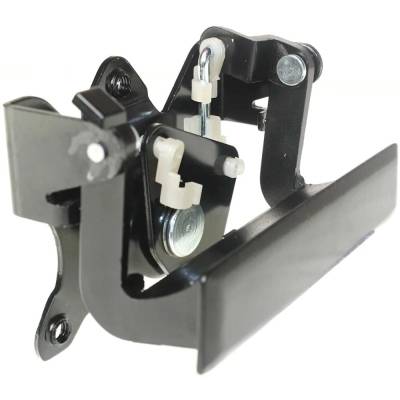 Rareelectrical - New Smooth Black Tailgate Handle Compatible With Chevrolet Gmc S10 Ls 6 Cyl 4.3L S10 Ss 6 Cyl 4.3L - Image 3