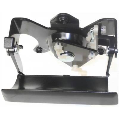 Rareelectrical - New Smooth Black Tailgate Handle Compatible With Chevrolet Gmc S10 Ls 6 Cyl 4.3L S10 Ss 6 Cyl 4.3L - Image 5