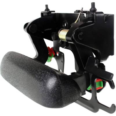 Rareelectrical - New Textured Black Tailgate Handle Compatible With Chevrolet Avalanche 1500 Base 8 Cyl 5.3L - Image 2