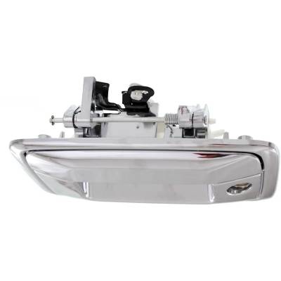 Rareelectrical - New Chrome Tailgate Handle Compatible With Chevrolet Gmc Sierra 2500 Hd Base 8 Cyl 6.0L Sierra 3500 - Image 4