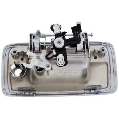 Rareelectrical - New Chrome Tailgate Handle Compatible With Chevrolet Gmc Sierra 2500 Hd Base 8 Cyl 6.0L Sierra 3500 - Image 5