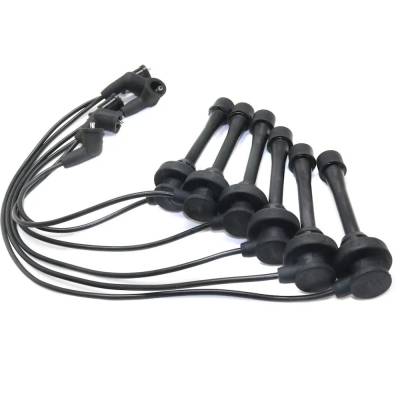 Rareelectrical - New Spark Plug Wire Compatible With Mitsubishi Montero Sr 6 Cyl 3.5L Montero Limited 6 Cyl 3.5L - Image 4