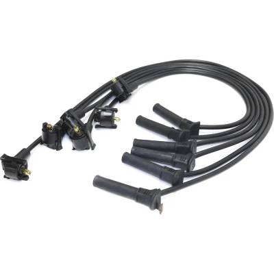 Rareelectrical - New Spark Plug Wire Compatible With Ford Ranger Xl 6 Cyl 4.0L Explorer Sport Trac Base 6 Cyl 4.0L - Image 2