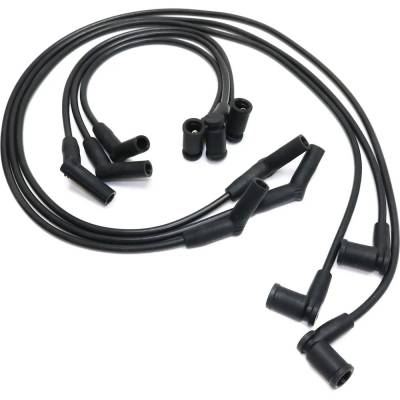 Rareelectrical - New Spark Plug Wire Compatible With Ford Lincoln E-150 Econoline Base 6 Cyl 4.2L Mark Lt Base 8 Cyl - Image 5