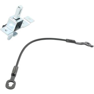 Rareelectrical - New Right Tailgate Latch Compatible With Chevrolet Gmc Sonoma Sle 6 Cyl 4.3L Sonoma Sls 4 Cyl 2.2L - Image 4