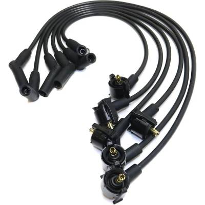 Rareelectrical - New 8 Mm Spark Plug Wire Compatible With Ford Mazda Mercury Taurus Gl 6 Cyl 3.0L Taurus Se 6 Cyl - Image 2