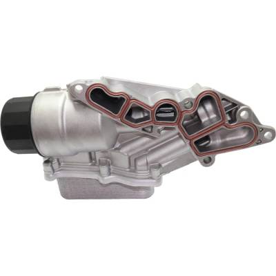 Rareelectrical - New Oil Filter Housing Compatible With Mercedes Benz Clk550 Base 8 Cyl 5.5L Cl550 4Matic 8 Cyl 5.5L - Image 2