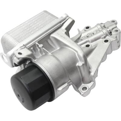 Rareelectrical - New Oil Filter Housing Compatible With Mercedes Benz Clk550 Base 8 Cyl 5.5L Cl550 4Matic 8 Cyl 5.5L - Image 3