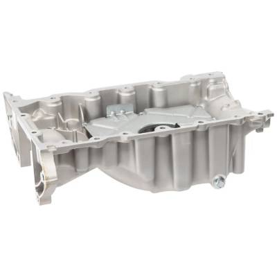Rareelectrical - New Aluminum Oil Pan Compatible With Ford Lincoln Flex Limited 6 Cyl 3.5L Mkx Black Label 6 Cyl 3.7L - Image 5