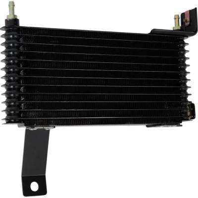 Rareelectrical - New Black Oil Cooler Compatible With Ford E-250 Base 8 Cyl 4.6L E-150 Base 8 Cyl 4.6L E-150 Xlt 8 - Image 3