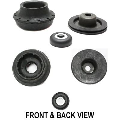 Rareelectrical - New Front Shock And Strut Mount Compatible With Volkswagen Jetta Glx 6 Cyl 2.8L Jetta Jazz 4 Cyl - Image 2