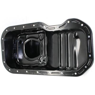 Rareelectrical - New Steel Oil Pan Compatible With Geo Toyota Prizm Lsi 4 Cyl 1.6L Corolla Base 4 Cyl 1.6L Prizm Base - Image 3