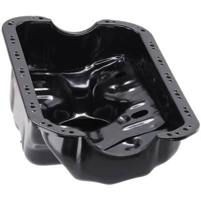 Rareelectrical - New Steel Oil Pan Compatible With Honda Crx Dx 4 Cyl 1.5L Civic Se 4 Cyl 1.5L Crx Si 4 Cyl 1.6L - Image 3
