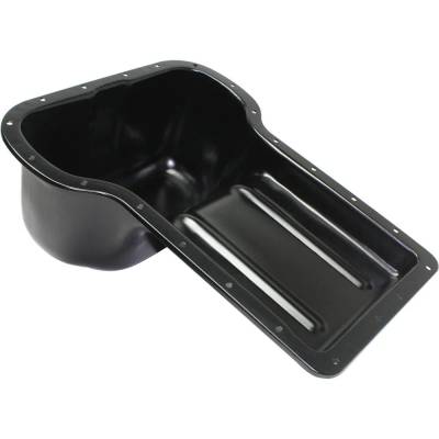 Rareelectrical - New Steel Oil Pan Compatible With Ford F-250 Super Duty Xl 8 Cyl 6.4L F-250 Super Duty King Ranch 8 - Image 2