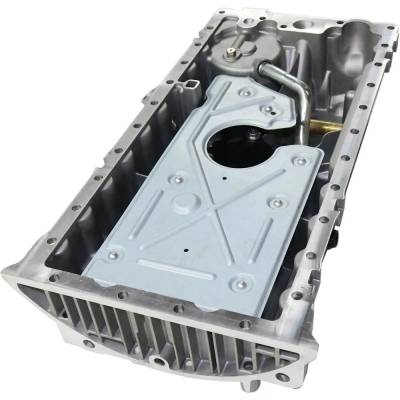 Rareelectrical - New Aluminum Oil Pan Compatible With Volvo Xc70 Base 5 Cyl 2.5L S80 2.5T Awd 5 Cyl 2.5L V70 Awd 5 - Image 3
